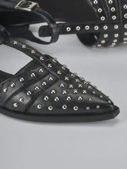 Discount Ballerine tacco 1cm pelle Donna Ballerine