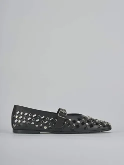 Clearance Ballerine tacco 1cm pelle Donna Ballerine