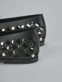 Clearance Ballerine tacco 1cm pelle Donna Ballerine