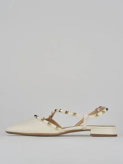 New Ballerine tacco 1cm pelle Donna Ballerine