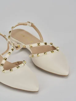 New Ballerine tacco 1cm pelle Donna Ballerine