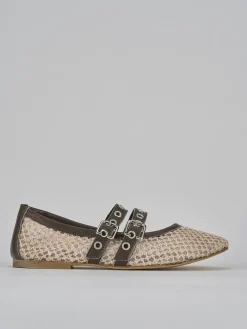 Outlet Ballerine tacco 1cm pelle Donna Ballerine