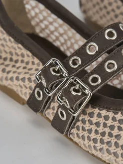 Outlet Ballerine tacco 1cm pelle Donna Ballerine