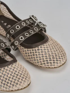 Outlet Ballerine tacco 1cm pelle Donna Ballerine