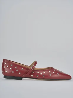 Clearance Ballerine tacco 1cm pelle Donna Ballerine