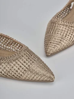 Outlet Ballerine tacco 1cm pelle Donna Ballerine