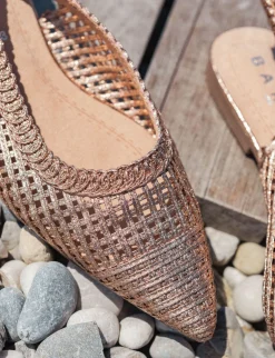 Outlet Ballerine tacco 1cm pelle Donna Ballerine