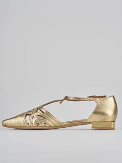 Discount Ballerine tacco 1cm pelle Donna Ballerine