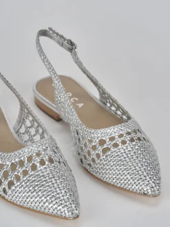 Outlet Ballerine tacco 1cm pelle Donna Ballerine