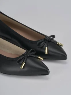 Clearance Ballerine tacco 1cm pelle Donna Ballerine