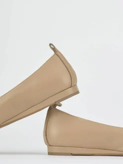 Clearance Ballerine tacco 1cm pelle Donna Ballerine