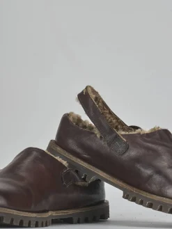 Ballerine tacco 1cm pelle testa Donna Ballerine