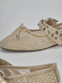 Ballerine tacco 1cm pelle Donna Ballerine