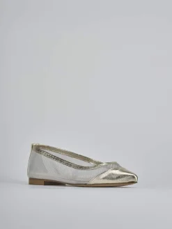 Clearance Ballerine tacco 1cm pelle Donna Ballerine