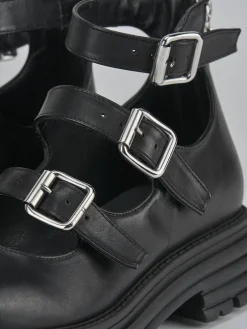 Outlet Ballerine tacco 1cm pelle Donna Ballerine