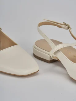 Outlet Ballerine tacco 1cm pelle Donna Ballerine