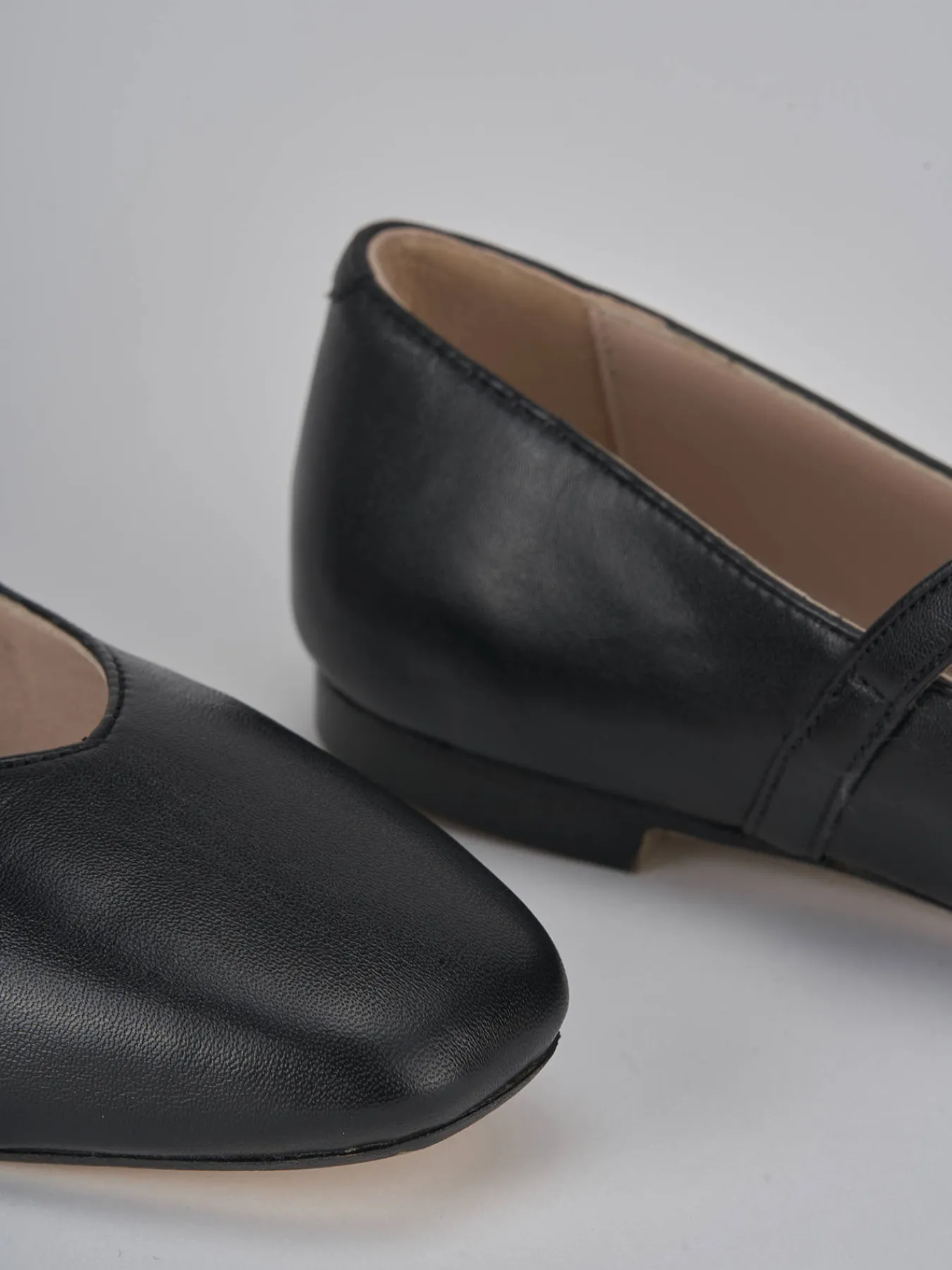 Sale Ballerine tacco 1cm pelle Donna Ballerine