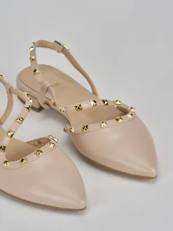 Discount Ballerine tacco 1cm pelle Donna Ballerine