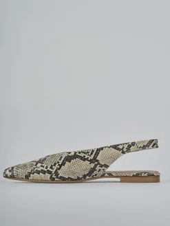 Outlet Ballerine tacco 1cm pitone Donna Ballerine