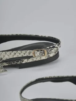 Best Ballerine tacco 1cm pitone Donna Ballerine