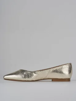 Clearance Ballerine tacco 1cm pitone Donna Ballerine