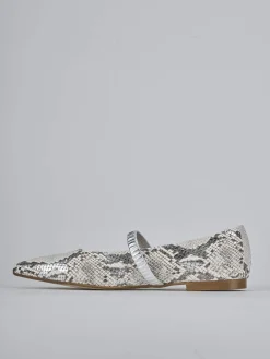 Hot Ballerine tacco 1cm pitone Donna Ballerine