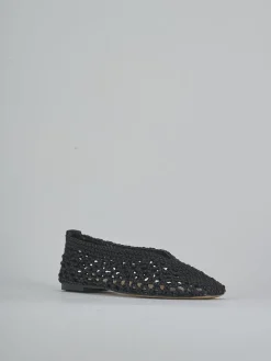 Clearance Ballerine tacco 1cm tessuto Donna Ballerine