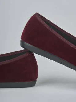 Online Ballerine tacco 1cm velluto bordo' Donna Ballerine