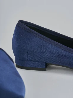 Online Ballerine tacco 1cm velluto Donna Ballerine