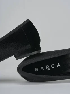 Sale Ballerine tacco 1cm velluto Donna Ballerine