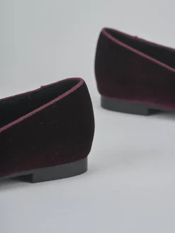 Clearance Ballerine tacco 1cm velluto bordo' Donna Ballerine