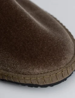 Online Ballerine tacco 1cm velluto testa Donna Ballerine