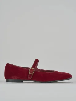 Hot Ballerine tacco 1cm velluto bordo' Donna Ballerine
