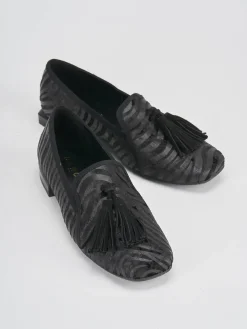 Discount Ballerine tacco 1cm velluto Donna Ballerine