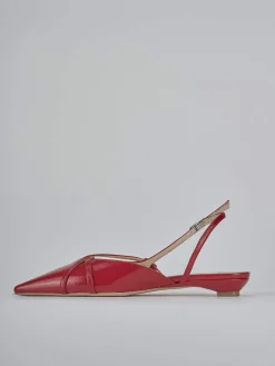 Clearance Ballerine tacco 2cm vernice Donna Ballerine