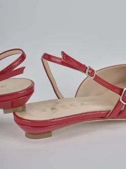 Clearance Ballerine tacco 2cm vernice Donna Ballerine