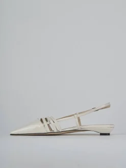 Clearance Ballerine tacco 2cm vernice Donna Ballerine