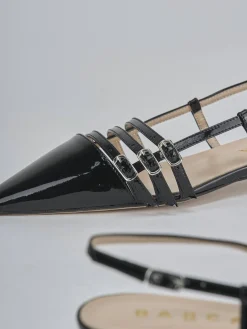 Ballerine tacco 2cm vernice Donna Ballerine