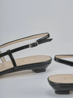 Ballerine tacco 2cm vernice Donna Ballerine