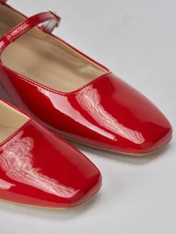 Ballerine tacco 1cm vernice Donna Ballerine