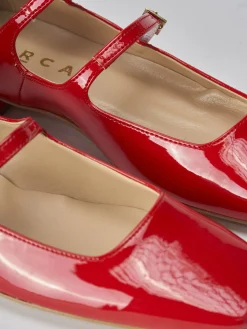 Ballerine tacco 1cm vernice Donna Ballerine