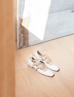 Discount Ballerine tacco 1cm vernice Donna Ballerine