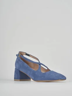 Sale Bebè tacco 5 cm camoscio Donna Décolleté