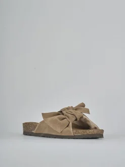 Discount Ciabatte camoscio Donna Ciabatte