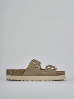 Sale Ciabatte camoscio Donna Ciabatte