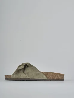 Discount Ciabatte camoscio Donna Ciabatte