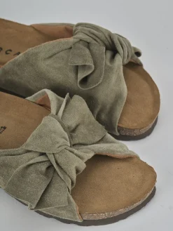 Discount Ciabatte camoscio Donna Ciabatte