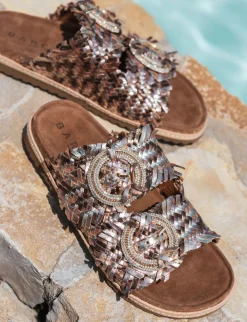 Hot Ciabatte pelle Donna Ciabatte