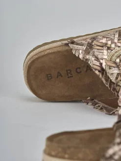 Ciabatte tacco 1cm laminato Donna Ciabatte