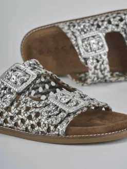 Hot Ciabatte tacco 1cm pelle Donna Ciabatte